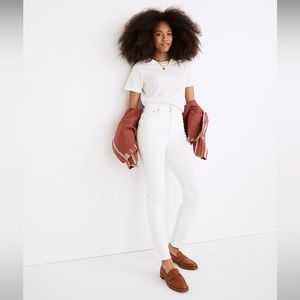 The High-Rise Perfect Vintage Jean in Tile White